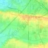 Topografische kaart La Tranchée, hoogte, reliëf
