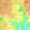 Topografische kaart La Petite Boussée, hoogte, reliëf