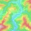 Topografische kaart Terrigoli, hoogte, reliëf