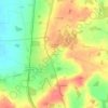 Topografische kaart La Vigne, hoogte, reliëf