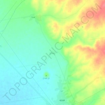 Topografische kaart ايلجاغ, hoogte, reliëf