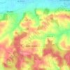 Topografische kaart Muggenthal, hoogte, reliëf
