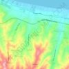 Topografische kaart Κοντομάρι, hoogte, reliëf