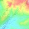 Topografische kaart Ferreirim, hoogte, reliëf