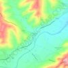 Topografische kaart San Filippo sul Cesano, hoogte, reliëf