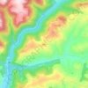 Topografische kaart Costrix, hoogte, reliëf