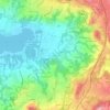 Topografische kaart Capolago, hoogte, reliëf