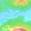 Topografische kaart La Goye, hoogte, reliëf