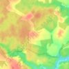 Topografische kaart Быково, hoogte, reliëf
