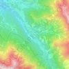 Topografische kaart Trinità, hoogte, reliëf
