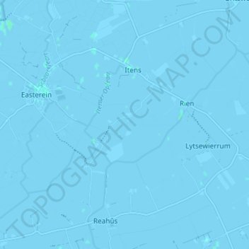 Topografische kaart Meilahuizen, hoogte, reliëf