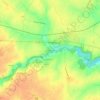 Topografische kaart La Galonnière, hoogte, reliëf