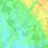 Topografische kaart Foichot, hoogte, reliëf