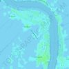 Topografische kaart Eppingawehr, hoogte, reliëf