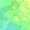 Topografische kaart Ticknevin, hoogte, reliëf