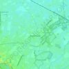 Topografische kaart Klarenbeek, hoogte, reliëf