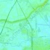Topografische kaart Granzette, hoogte, reliëf