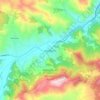 Topografische kaart Καλάβρυτα, hoogte, reliëf