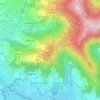 Topografische kaart Maresana, hoogte, reliëf