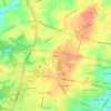 Topografische kaart Ebright, hoogte, reliëf