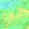 Topografische kaart Lähden, hoogte, reliëf