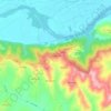Topografische kaart Cantavenna, hoogte, reliëf