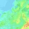 Topografische kaart Welljepott, hoogte, reliëf