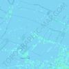 Topografische kaart Middelkoop, hoogte, reliëf