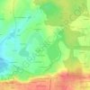 Topografische kaart Bazouges-sous-Hédé, hoogte, reliëf
