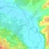 Topografische kaart La Millaudrie, hoogte, reliëf