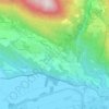 Topografische kaart Sankt Georgen im Gailtal, hoogte, reliëf