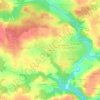 Topografische kaart La Billais, hoogte, reliëf