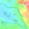 Topografische kaart Lawkland, hoogte, reliëf