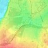 Topografische kaart Bas Hoguet, hoogte, reliëf