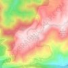 Topografische kaart Sommet du Laquina, hoogte, reliëf