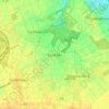 Topografische kaart Geneiken, hoogte, reliëf