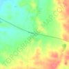 Topografische kaart Hamdun, hoogte, reliëf