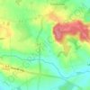 Topografische kaart L'Osier, hoogte, reliëf