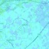 Topografische kaart Oldenzijl, hoogte, reliëf