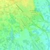 Topografische kaart Pozzo, hoogte, reliëf