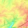 Topografische kaart Lexhy, hoogte, reliëf