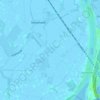 Topografische kaart Schenkeldijk, hoogte, reliëf