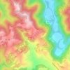 Topografische kaart Torricchia, hoogte, reliëf