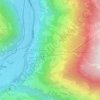 Topografische kaart Rohrberg, hoogte, reliëf