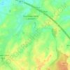 Topografische kaart Lerinnes, hoogte, reliëf