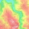 Topografische kaart Tuttendorf, hoogte, reliëf