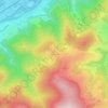 Topografische kaart Muckenbach, hoogte, reliëf