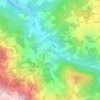 Topografische kaart Talbignano, hoogte, reliëf