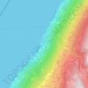 Topografische kaart Pai di Sopra, hoogte, reliëf