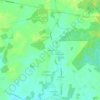 Topografische kaart Le Sabot, hoogte, reliëf